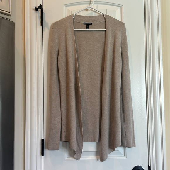 Eileen Fisher Open Front Silk Blend Cardigan - Picture 8 of 12